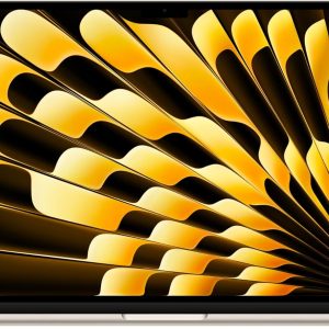 Apple 2025 MacBook Air 15-inch Laptop with M4 chip: Built for Apple Intelligence, 15.3-inch Liquid Retina Display, 16GB Unified Memory, 256GB SSD Storage, 12MP Center Stage Camera, Touch ID; Starlight