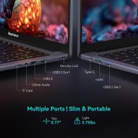 Blackview Laptop 2025, Laptops Computer for Business Student, Quad-Core N150 (Up to 3.6GHz, Beat N5095/N95/N97/N100), 16GB DDR4 256GB SSD, 15.6” FHD IPS TÜV Screen, 100W Type-C Fast Charge, 4K HDMI - Image 9