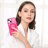 BENTOBEN Magnetic for iPhone 15 Plus Case, iPhone15Plus Phone Case Compatible with MagSafe, Translucent Matte Protective Cover Shockproof Women Girl Cute Case for iPhone 15Plus 6.7", Hot Pink - Image 7