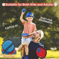 Toss and Catch Ball Game, Kids Toddler Baseball Glove & Catch Ball Toys, Kids Outdoor Games for Family, Toys for Beach Pool Yard Outside, Birthday Gift for Ages 3 4 5 6 7 8-12 Year Old Boys Girls - Image 2