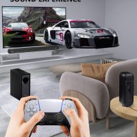 5.1 CH Surround Sound Bar with Dolby Audio, Sound Bars for TV, Wireless Subwoofer & Rear Speaker, Dolby Digital Plus, Bluetooth 5.3, Surround Sound System for Home Theater, 4K & HD TVs| HDMI & Optical - Image 5