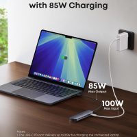Anker USB C Hub, 7-in-1 Multi-Port USB Adapter for Laptops, 4K@60Hz USB C to HDMI Splitter, 85W Max Power Delivery, 3xUSBA & C 3.0 Data Ports, SD/TF Card, for Type C Devices (Charger Not Included) - Image 5