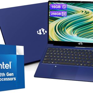 15.6-FHD-Laptop Student-Laptop, 16GB RAM 256GB SSD, Intel Pentium Quad-Core N100 Processor (Up to 3.4GHz) Backlit Keyboard Fingerprint WiFi 6 BT5.2 Business-Laptop, 2 Years Warranty Windows 11 Laptop