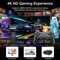 M8 Wireless Retro Game controller,Retro Game Console with 40000+Games and 23 Emulators, Dual 2.4G Wireless Controllers, Plug and play 4K HD HDMI TV Video Stick. - Image 4