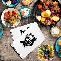 Funny Chicken Kitchen Towels, Reusable Quick Dry Dish Cloth, Absorbent Soft Hand Tea Towels, Decor for Bathroom Kitchen Home Supplies-5 - Image 2