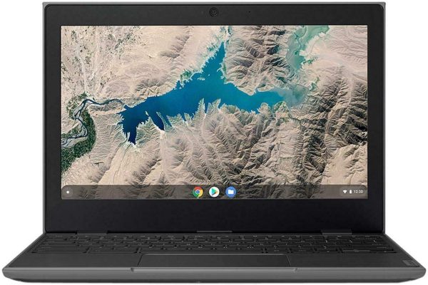Lenovo 100E Chromebook 2ND Gen 81QB000AUS Laptop Computer, 11.6" HD (1366 X 768) Display, MediaTek MT8173C Processor, 4GB RAM, 16GB eMMC TLC SSD, Powervr GX6250, Chrome OS, Black (Renewed)