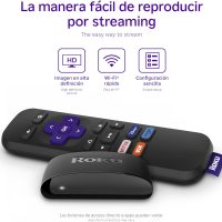Roku Express Dispositivo de Streaming HD para TV (Spanish Edition) - Con VIX Premium, Control remoto con botones de acceso rápido I Roku Express HD Streaming Device for TV, with VIX Premium Offer - Image 3