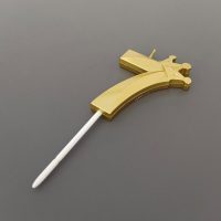 3.15 Inch Gold 7 Birthday Candles for Seventh Birthday Cake Toppers Wedding Anniversary Bday Decorations (Gold, No. 7) - Image 3