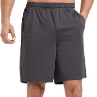 5 Pack Men's Athletic Gym Shorts with Pockets Quick Dry Activewear Workout Running Shorts for Men - Image 3