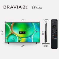 Sony BRAVIA 2 II 65 Inch 4K Ultra HD LED Smart TV with Google TV and Exclusive Features for PlayStation®5 (K-65S20M2), 2025 Model - Image 4
