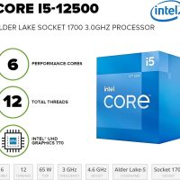 HP Desktop Computers Tower PC for Home Business Student, Intel 6-Core i5-12500 (Beat i7-11700), 32GB DDR4 RAM, 1TB PCIe SSD, WiFi, Bluetooth, RJ-45, Keyboard and Mouse, Windows 11 Pro, Wendbo - Image 2