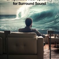 ULTIMEA 5.1 Sound Bar for Smart TV, Virtual Surround Sound System for TV, 320W Peak Power, Adjustable Surround Speakers and Subwoofer, APP Control, Home Theater Soundbar Poseidon D50(2025 New Model) - Image 3