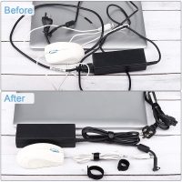 60 PCS 6 Inches Reusable Cable Ties, Adjustable Cord Straps Wire Organizer Cord Wrap and Hook Loop Cable Management - Image 3