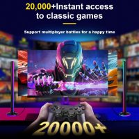 M8 Wireless Retro Game controller,Retro Game Console with 40000+Games and 23 Emulators, Dual 2.4G Wireless Controllers, Plug and play 4K HD HDMI TV Video Stick. - Image 2
