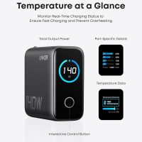 Anker Laptop Charger, 140W MAX USB C Charger, 4-Port Multi-Device Fast Charging, Advanced GaN Power Adapter, Intuitive Touch Controls, for MacBook, iPhone 16 Series, Samsung Galaxy, Pixel, and More - Image 4