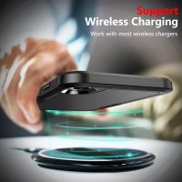 SPIDERCASE for iPhone XR Case, [10 FT Military Grade Drop Protection] [Non-Slip] [2 pcs Tempered Glass Screen Protector] Shockproof Airbag Cushion Protective Case for iPhone XR 6.1” (Black) - Image 5