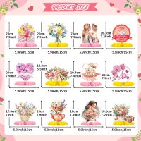 KOOY 12 PCS Mothers Day Decorations Mothers Day Centerpiece for Mothers Day Table Party Decorations Mothers Day Honeycomb Centerpiece for Mothers Day Decoration - Image 2