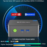 GMKtec Mini PC Intel N150 (Turbo 3.6GHz) 16GB DDR4 1TB PCIe M.2 NVMe SSD, Intel i226-V Desktop Computer 4K Dual HDMI Display/4x USB3.2/WiFi 6/BT5.2/RJ45 Ethernet Nucbox G3 Plus - Image 4
