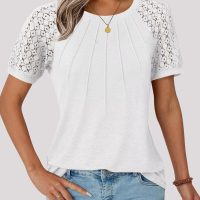 3 Pack Women's Clothing Summer Tops Blouses Dressy Casual T Shirts, Short Sleeve Clothes 2025 Trendy Outfits - Image 3
