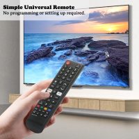 Universal Remote Control for Samsung TV, Samsung Remote Control Replacement, Compatible for Select TVs - with Netflix, Prime Video and Hulu Hotkey, Universal IR Remote Black (BN59-01315A) - Image 6