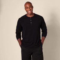 Amazon Essentials Men's Slim-Fit Long-Sleeve Henley Shirt - Image 6