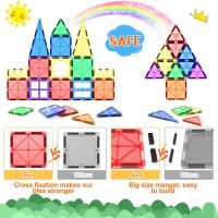 Kids Toys Magnetic Tiles Starter Set Classroom Must Haves, Magnetic Blocks for Toddlers Magnet Building Toys Preschool Montessori Learning Games for 3+ Year Old Boys & Girls - Image 2