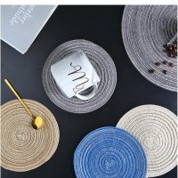 Circle Place Mats Kitchen Table Mats for Dining Table Wedding Party Office Home Easy Clean Decorative Protector - Image 6