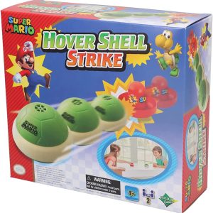 Super Mario Hover Shell Strike - Tabletop or Floor Multiplayer Sports Game for Ages 4+