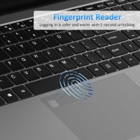 15.6" Laptop Computer, 16GB RAM, 1TB NVMe, 4C4T N95 1.7-3.4GHz, FHD Display, Backlit Keyboard, Fingerprint Reader, Big 8000mAh Battery, Win11 Pro, Upgradable to 10TB Storage, Silver, T152A - Image 7