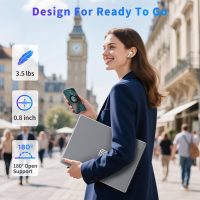 16 Inch Laptop Computer, Gaming Laptop 2025, 16GB RAM 1TB SSD, N150 Processor(Up to 3.6GHz), FHD 1920 * 1200, 180° Open, Backlit, BT4 WIFI5, Windows 11 Pro, 6000 mAh Battery, Student - Image 7