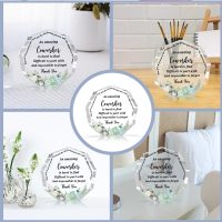 Acrylic Decor Sign Plaque Gifts For men women, Table decorations for Mom Dad Grandma Friends (Nonagon0322) - Image 5