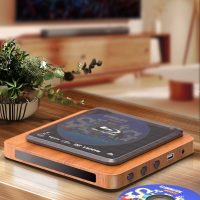 2025 Blu-ray Player with HDMI/AV Cables & Remote, Dolby Audio/DTS, 1080P | Plays Blu-ray A1, All DVDs (PAL) | USB, Retro Design - Image 2