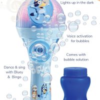 BLUEY Dance Mode Bubble Machine and Toy Microphone | Bluey Toy for Baby, Toddlers and Kids | Includes Bubble Solution - Image 4