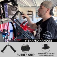 Cable Machine Attachment Set LAT Pulldown Attachments Weight Machine Accessories for Home Gym - Image 4