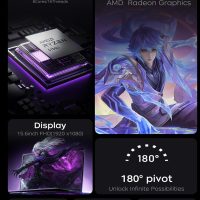 2025 AMD Laptop, 15.6inch Laptop Computer with AMD Ryzen 7 5700U(8C/16T, Up to 4.3GHz), 16GB RAM 512GB NVMe SSD Windows 11 Laptop, Radeon RX Vega 8 Graphics,WiFi 6 - Image 3