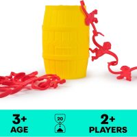 Spin Master Games, Barrel of Monkeys, Retro Linking Fun for Preschoolers, Family Games, 1 & Up Players, for Ages 3 & Up - Image 2