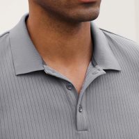 Stretch Polo Shirts for Men Short Sleeve Golf Polo Shirts Slim Polo T-Shirts for Men Golf Shirts Tennis Polo - Image 3