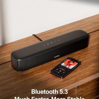 ULTIMEA 7.1ch Virtual Surround Sound Bar, Sound Bar for Smart TV with 4 Surround Speakers, Peak Power 330W, Surround Sound System for TV, App Control, TV Soundbar with Subwoofer, Opt/AUX/BT, Aura A40 - Image 9
