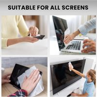 Electronic Wipes Screen Cleaner Streak-Free [2 Pack x40] Computer Screen Wipes, TV Screen Cleaner Wipes, Monitor Wipes for Smart TV, Laptop, iPhone, ipad and more - [Microfiber Cloth + 80 Wipes] - Image 3