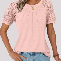 3 Pack Women's Clothing Summer Tops Blouses Dressy Casual T Shirts, Short Sleeve Clothes 2025 Trendy Outfits - Image 2