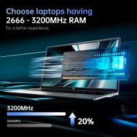 ACEMAGIC LX15 Laptop, Intel N97(4C/4T) Processor, 15.6-inch FHD (1920 x 1080) Display, 8GB DDR4 RAM, 256GB SSD, Windows 11 Pro, WiFi5, BT5.0, 38Wh Battery - Image 2
