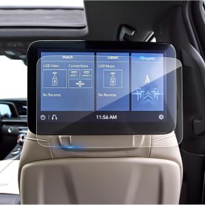 (2Pack) 2021-2024 2025 Escalade Screen Protector for Cadillac Escalade Rear-seat 12.6-inch Touch Screen, 9H Tempered Glass 2023 2024 2025 Escalade V Accessories HD Transparent 12.6"