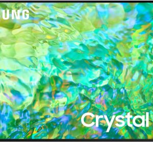 SAMSUNG 50-Inch UHD CU8000 Series PurColor, Object Tracking Sound Lite, Q-Symphony, Motion Xcelerator, Ultra Slim, Solar Remote, Smart TV with Alexa Built-in (UN50CU8000, 2023 Model) (Renewed)
