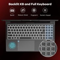 15.6 Business-gaming-Laptop, 6-Cores AMD Ryzen 5 6600H 660M 6nm GPU, 32GB DDR5 1TB SSD(Beat i7-1165G7 up to 4.5GHz)100W Type-C FHD IPS Laptop-Computer with Fingerprint Backlit Keyboard WiFi5 Win11 - Image 7