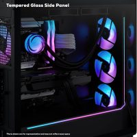 iBUYPOWER Slate MESH Gaming PC Desktop Computer Intel Core i7 14700F CPU, NVIDIA GeForce RTX 5070 12GB GPU, 32GB DDR5 RGB 5200MHz RAM, 1TB NVMe SSD, Windows 11 Home, Keyboard and Mouse - SMI7N5701 - Image 14