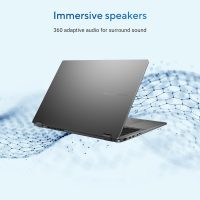 ASUS Vivobook 16 Flip Laptop, Copilot+ PC, 16” OLED 3K 120Hz Touch Display, Intel® Core™ Ultra 7 256V, Intel® Arc™ Graphics, 16GB Memory, 512GB SSD, Matte Gray, TP3607SA-DS74T - Image 8