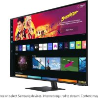 SAMSUNG 43" M70B Series 4K UHD USB-C Smart Monitor & Streaming TV, 4ms, 60Hz, HDR10, Wireless Display, Gaming and IoT Hubs, Alexa Built-in, 2022, LS43BM702UNXZA, Black - Image 10