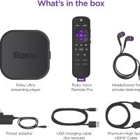 Roku Ultra | The Ultimate Streaming Device 4K/HDR/Dolby Vision/Atmos, Rechargeable Roku Voice Remote Pro, Ethernet Port, Hands-Free Controls, Lost Remote Finder, Free & Live TV - Image 7