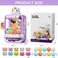 Claw Machine for Kids Girls Boys with Sound, Vending Claw Machines Arcade Game Toys for 3 4 5 6 7 8 Kids Girl, Unicorns Toys for Girls Age 4-6 - Image 6