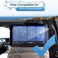 (2Pack) 2021-2024 2025 Escalade Screen Protector for Cadillac Escalade Rear-seat 12.6-inch Touch Screen, 9H Tempered Glass 2023 2024 2025 Escalade V Accessories HD Transparent 12.6" - Image 2
